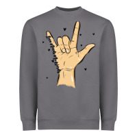 Storm love needs no words Heavyweight Sweatshirt - MaliasSmallBusiness