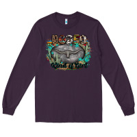 Plum rodeo kind of girl Long Sleeve Tee - MaliasSmallBusiness