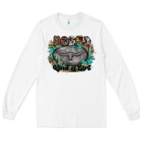 White rodeo kind of girl Long Sleeve Tee - MaliasSmallBusiness