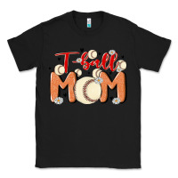 Black t ball mom Classic Tee - MaliasSmallBusiness