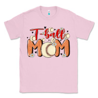 Bubblegum Pink t ball mom Classic Tee - MaliasSmallBusiness
