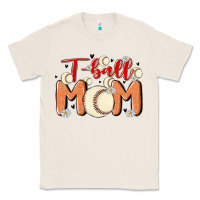 Natural t ball mom Classic Tee - MaliasSmallBusiness