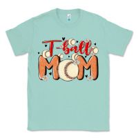 Seafoam t ball mom Classic Tee - MaliasSmallBusiness