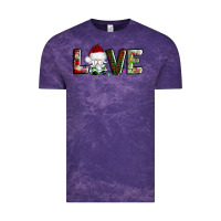 Cloud Purple love christmas gnome Vintage Tee - AdoDesignShop