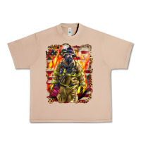 Burro Firefighter Fire And American Urban Heavy Tee - LillyAllenDesigns