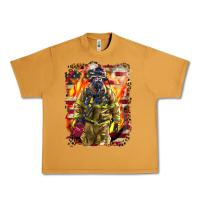 Peanut Butter Firefighter Fire And American Urban Heavy Tee - LillyAllenDesigns