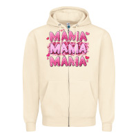 Sandshell mama mama mama valentine's day Zipper Hoodie - LillyAllenDesigns
