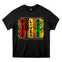 Black black lives matter tumbler Heavy Core Tee - HRA Design Shop