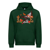 Forest Green western love for cowgirls olivia Urban Hoodie - OliviaCreatesArt