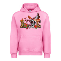 Fuchsia Pink western love for cowgirls olivia Urban Hoodie - OliviaCreatesArt
