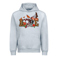 Heather Grey western love for cowgirls olivia Urban Hoodie - OliviaCreatesArt