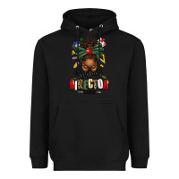 Black assistant director life afro messy bun Heavyweight Hoodie - texasbilliewilder