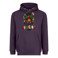 Plum assistant director life afro messy bun Heavyweight Hoodie - texasbilliewilder