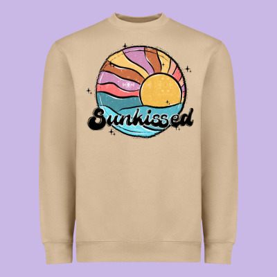 Sunkissed Heavyweight Sweatshirt Designed By Maliassmallbusiness