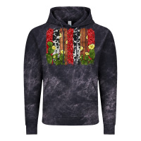 Cloud Black cactus cowhide  brushstroke Vintage Hoodie - AdoDesignShop