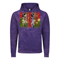 Cloud Purple cactus cowhide  brushstroke Vintage Hoodie - AdoDesignShop