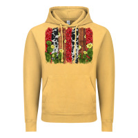 Vintage Mustard cactus cowhide  brushstroke Vintage Hoodie - AdoDesignShop