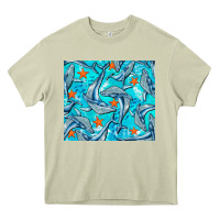 Mossy humpback whale tumbler Heavy Core Tee - BarkalooDesign