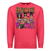 Cardinal Hocus Pocus with Skeletons Premium Sweatshirt - texasbilliewilder