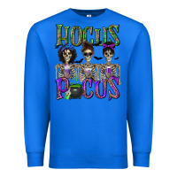 True Royal Hocus Pocus with Skeletons Premium Sweatshirt - texasbilliewilder