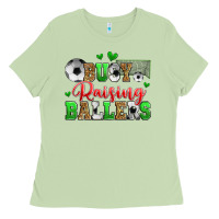 Matcha busy raising ballers soccer Ladies Tee - Zillion Design Studio