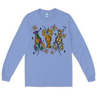 Colony Blue mardi gras crawfish Long Sleeve Tee - MaliasSmallBusiness