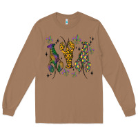 Toasted Coconut mardi gras crawfish Long Sleeve Tee - MaliasSmallBusiness