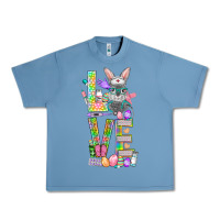 Pebble Blue love easter nurse Urban Heavy Tee - NancyCooperArtShop