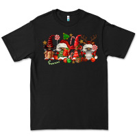 Black christmas afro gnomies Premium Tee - FaDigitalArtStudio