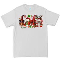 Dove Grey christmas afro gnomies Premium Tee - FaDigitalArtStudio