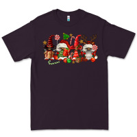Plum christmas afro gnomies Premium Tee - FaDigitalArtStudio