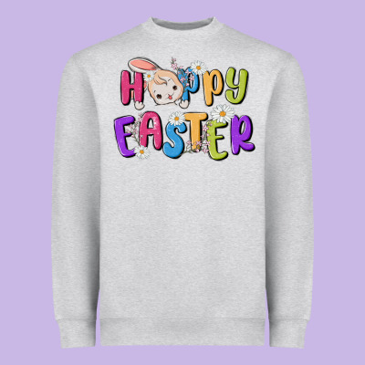 Easter Heavyweight Sweatshirt Designed By Maliassmallbusiness