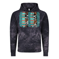 Cloud Black serape leopard cowhide  brushstroke Vintage Hoodie - AdoDesignShop