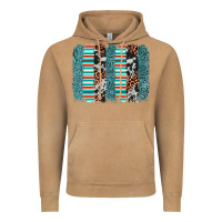 Vintage Camel serape leopard cowhide  brushstroke Vintage Hoodie - AdoDesignShop