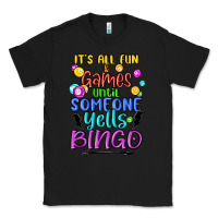 Black bingo Classic Tee - MaliasSmallBusiness