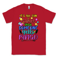 Red bingo Classic Tee - MaliasSmallBusiness
