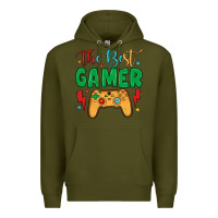 Army Green the best gamer Premium Hoodie - JahusDesignShop