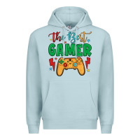 Blue Mist the best gamer Premium Hoodie - JahusDesignShop