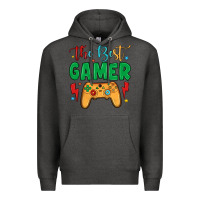 Charcoal Heather the best gamer Premium Hoodie - JahusDesignShop