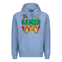 Colony Blue the best gamer Premium Hoodie - JahusDesignShop