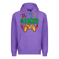 Purple the best gamer Premium Hoodie - JahusDesignShop