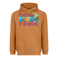 Meerkat Beaches boozy besties Summer Heavyweight Hoodie - NancyCooperArtShop