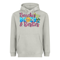 Moon Dust Beaches boozy besties Summer Heavyweight Hoodie - NancyCooperArtShop