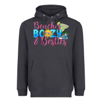 Smoke Beaches boozy besties Summer Heavyweight Hoodie - NancyCooperArtShop