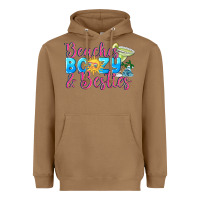 Toasted Coconut Beaches boozy besties Summer Heavyweight Hoodie - NancyCooperArtShop