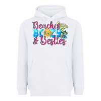 White Beaches boozy besties Summer Heavyweight Hoodie - NancyCooperArtShop