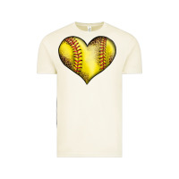 Vintage Arctic softball heart Vintage Tee - LillyAllenDesigns