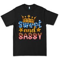 Black usa sweet and sassy Premium Tee - HRA Design Shop