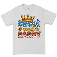 Dove Grey usa sweet and sassy Premium Tee - HRA Design Shop