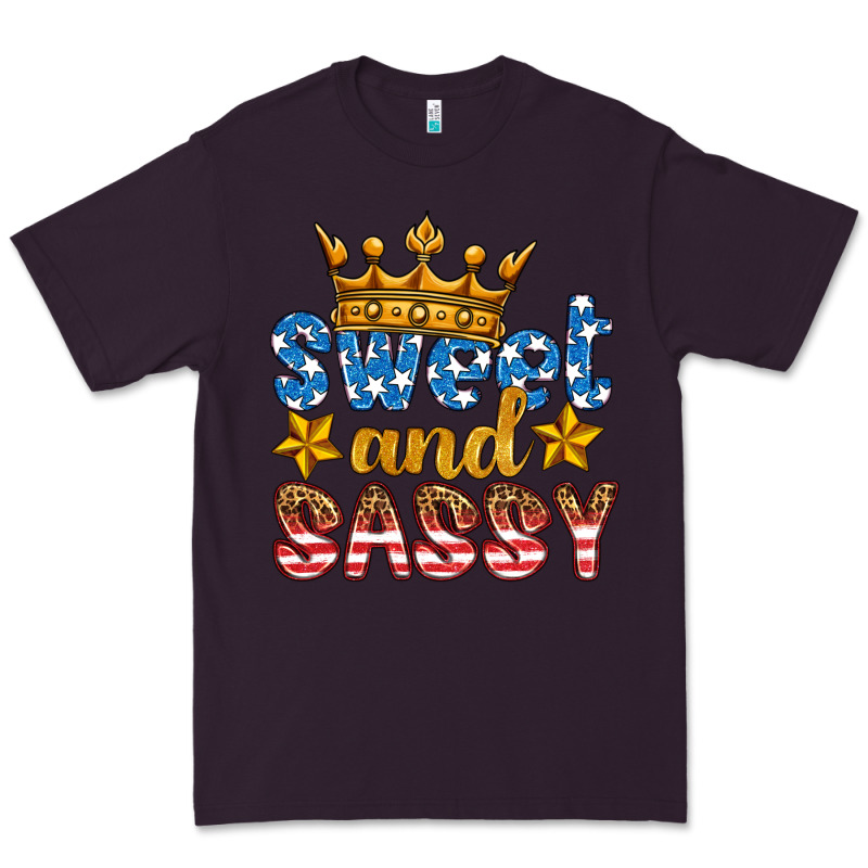 Usa Sweet And Sassy Premium Tee by HRA Design Shop | Teevron